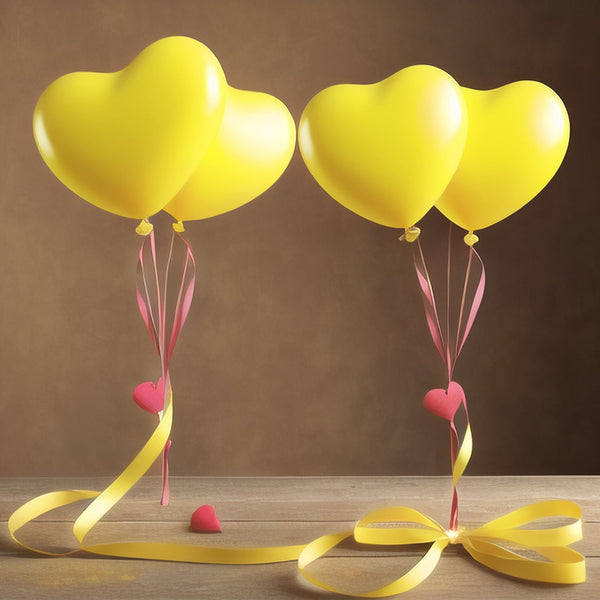 Heart shaped balloons Kinds of Rainbow Party Latex Balloons (20 Pcs Set)