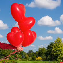 Heart shaped balloons Kinds  (4 Pcs Set)